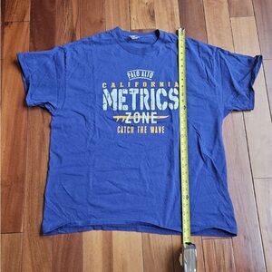 Gildan Blue California Metrics Tee